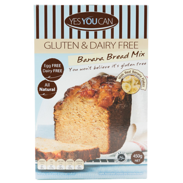 Gluten-Free Banana Bread Mix